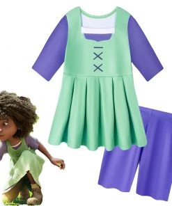 Hallowitch Costumes Girls' The Sea Beast Maisie Green Costume For Kids