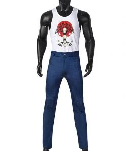 Hallowitch Costumes Men's Thor Love And Thunder Red Vest Jacket Cosplay Costumes