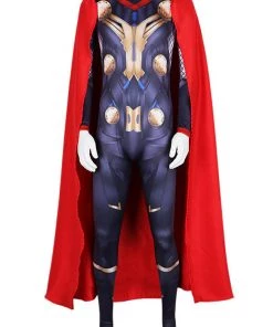 Hallowitch Costumes Boys' Thor Love And Thunder Bodysuit Costume, Printed Pattern