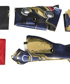 Hallowitch Costumes Premium Quality Thor Cosplay Costume, Love And Thunder