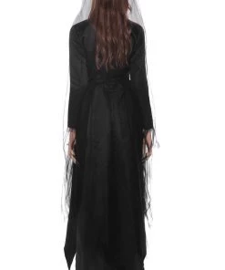 Hallowitch Costumes Tim Burton's Corpse Bride Cosplay Long Dress Costume Women's