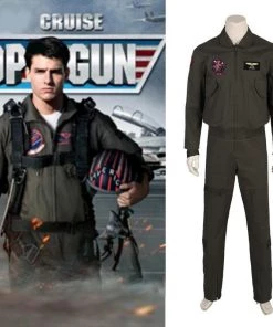 Hallowitch Costumes Men's Top Gun Maverick Costume For Adult