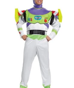 Hallowitch Costumes Toy Story Buzz Lightyear Costume For Adult And Kids Boys'