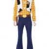 Hallowitch Costumes Men's Toy Story Adult Classic Woody Costume 1 Hallowitch Costumes Men's Toy Story Adult Classic Woody Costume