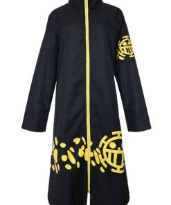 Hallowitch Costumes One Piece Trafalgar D. Water Law Cloak Cape Costume Men's