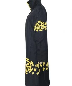 Hallowitch Costumes One Piece Trafalgar D. Water Law Cloak Cape Costume Men's