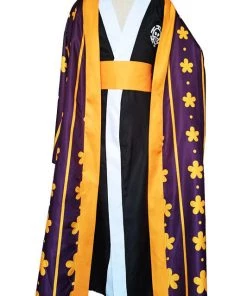 Hallowitch Costumes Men's One Piece Trafalgar D. Water Law Cosplay Costume