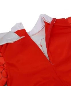 Hallowitch Costumes Boys' Power Ranger Dino Charge Red Muscle Costume For Kids