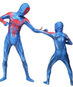 Hallowitch Costumes Boys' Mens' 2099 Ultimate Spider Man Cosplay Costume