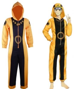 Hallowitch Costumes Men's Uzumaki Naruto Rikudousennin Modo Costume For Adult