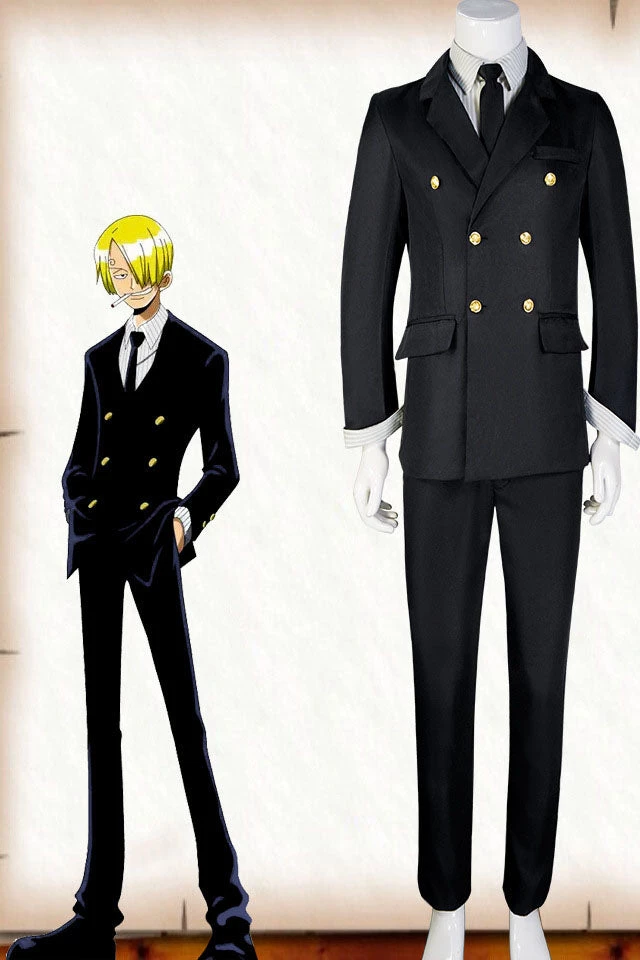 Hallowitch Costumes One Piece Vinsmoke Sanji Cosplay Costume 7 Hallowitch Costumes One Piece Vinsmoke Sanji Cosplay Costume