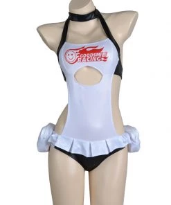 Hallowitch Costumes Vocaloid 2022 Racing Miku Hatsune Miku Maid Costume Women's