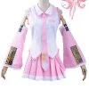 Hallowitch Costumes Vocaloid Hatsune Miku Sakura Miku Pink Costume Women's