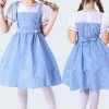 Hallowitch Costumes Girls' Wizard Of Oz Dorothy Costume For Girls Kids