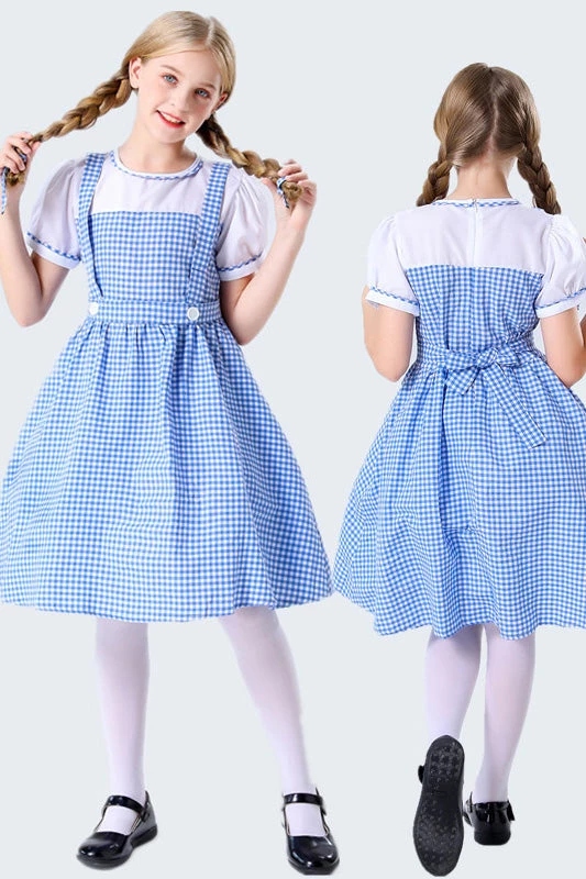 Hallowitch Costumes Girls' Wizard Of Oz Dorothy Costume For Girls Kids 3 Hallowitch Costumes Girls' Wizard Of Oz Dorothy Costume For Girls Kids
