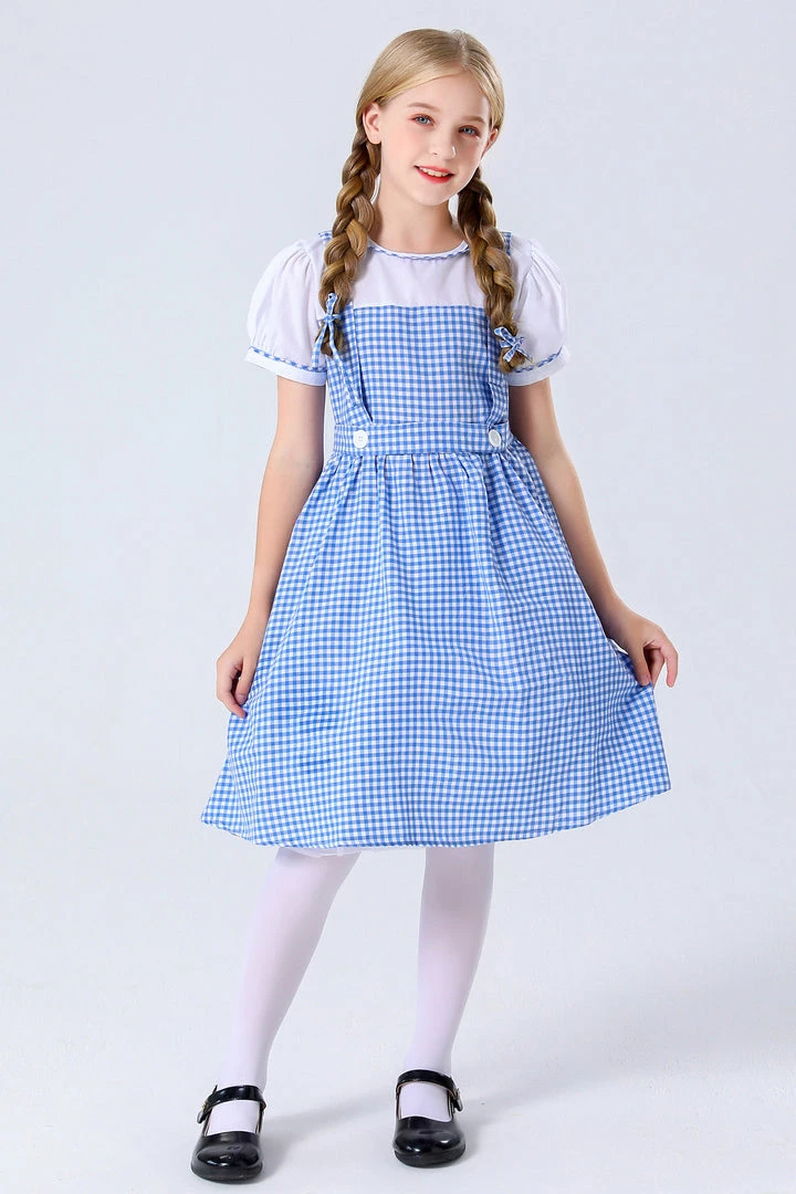 Hallowitch Costumes Girls' Wizard Of Oz Dorothy Costume For Girls Kids 4 Hallowitch Costumes Girls' Wizard Of Oz Dorothy Costume For Girls Kids