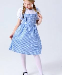 Hallowitch Costumes Girls' Wizard Of Oz Dorothy Costume For Girls Kids 7 Hallowitch Costumes Girls' Wizard Of Oz Dorothy Costume For Girls Kids