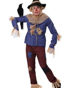 Hallowitch Costumes Wizard Of Oz Scarecrow Costume For Adult