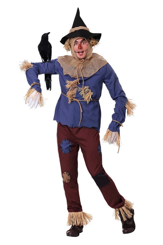 Hallowitch Costumes Wizard Of Oz Scarecrow Costume For Adult 3 Hallowitch Costumes Wizard Of Oz Scarecrow Costume For Adult