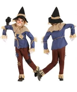 Hallowitch Costumes Boys' Wizard Of Oz Scarecrow Costume For Kids