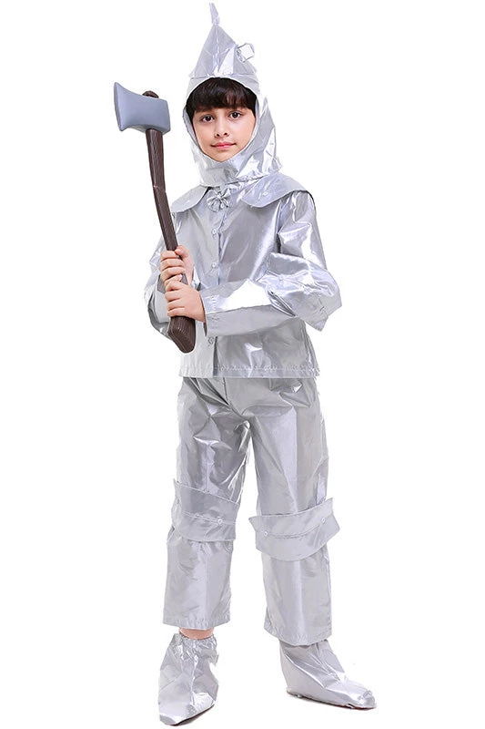 Hallowitch Costumes Wizard Of Oz Tin Man Costume For Kids 3 Hallowitch Costumes Wizard Of Oz Tin Man Costume For Kids