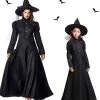 Hallowitch Costumes Girls' Wizard Of Oz Witch Costume For Adult And Kids 2 Hallowitch Costumes Girls' Wizard Of Oz Witch Costume For Adult And Kids