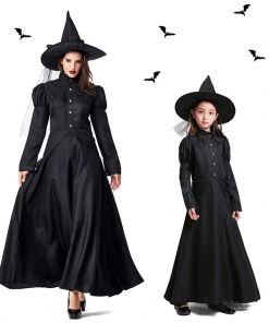 Hallowitch Costumes Girls' Wizard Of Oz Witch Costume For Adult And Kids