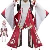 Hallowitch Costumes Genshin Impact - Yae Miko Cosplay Costume Outfit Women's