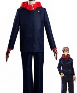 Hallowitch Costumes Jujutsu Kaisen Yuji Itadori Outfits Costume Men's