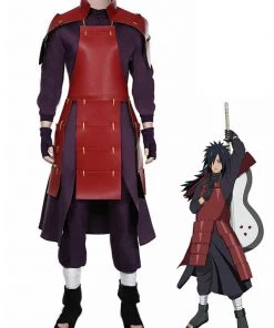 Hallowitch Costumes Naruto Madara Uchiha Fighting Suit Costume