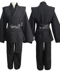 Hallowitch Costumes Anakin Skywalker Costume, Obi Wan Jedi Tunic Robe Costume Men's