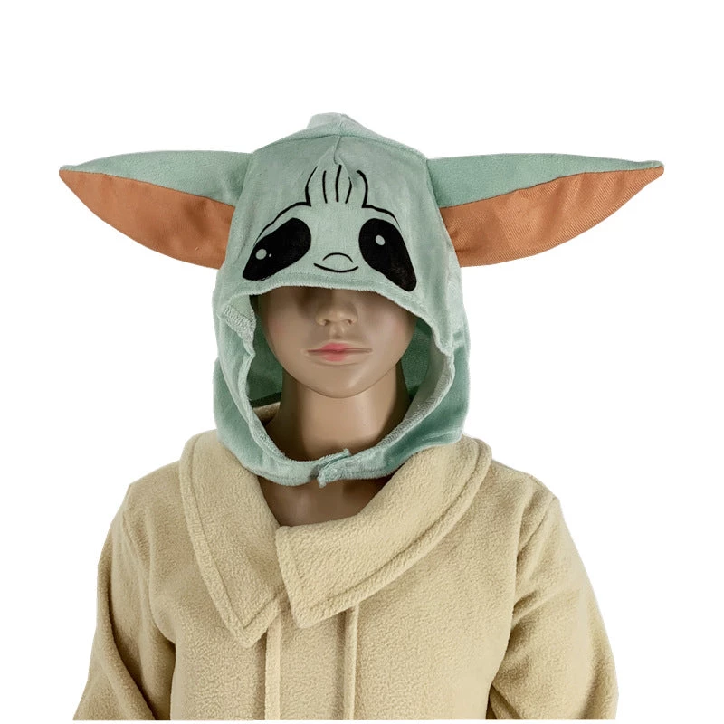Hallowitch Costumes Baby Yoda Grogu Robe Costume 5 Hallowitch Costumes Baby Yoda Grogu Robe Costume