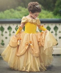 Hallowitch Costumes Beauty And Best Belle Dress Costume For Girls Girls'