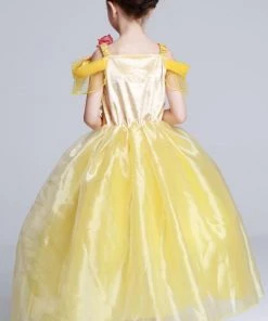 Hallowitch Costumes Beauty And Best Belle Dress Costume For Girls