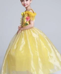 Hallowitch Costumes Beauty And Best Belle Dress Costume For Girls