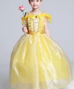 Hallowitch Costumes Beauty And Best Belle Dress Costume For Girls
