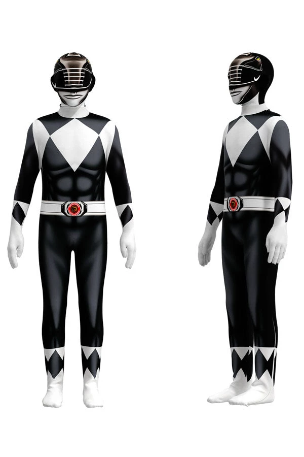 Hallowitch Costumes Mighty Morphin Power Rangers Costume Suit For Kids Boys' 4 Hallowitch Costumes Mighty Morphin Power Rangers Costume Suit For Kids Boys'