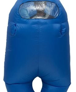 Hallowitch Costumes Halloween Inflatable Among Us Costume With Sleeves
