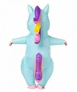 Hallowitch Costumes Inflatable Blue Unicorn Costume Halloween Blow Up Costume 5 Hallowitch Costumes Inflatable Blue Unicorn Costume Halloween Blow Up Costume