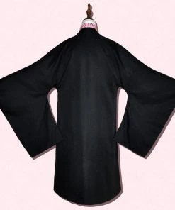 Hallowitch Costumes Kids' Nezuko Kamado Kimono Cosplay Costume - Demon Slayer Kimetsu No Yaiba Girls'