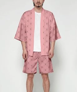 Hallowitch Costumes Nezuko Kamado Kimono And Shorts Demon Slayer Costume