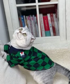 Hallowitch Costumes Demon Slayer Tanjiro Kamado Kimono Costume For Cats And Small Dogs