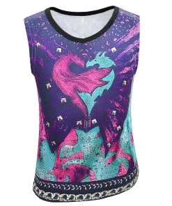 Hallowitch Costumes Girls' Mal Costume For Kids Descendants 2