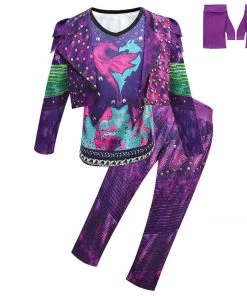 Hallowitch Costumes Girls' Mal Costume For Kids Descendants 2