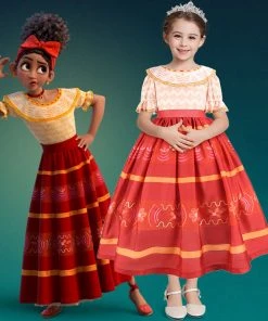 Hallowitch Costumes Girls' Encanto Dolores Dress Costume