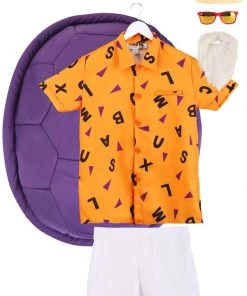 Hallowitch Costumes Dragon Ball Z Master Roshi Men's Costume