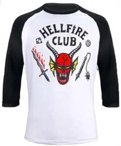 Hallowitch Costumes Boys' Dustin Hellfire Club T Shirt, Shirt Costume. Stranger Things 4. 15 Hallowitch Costumes Boys' Dustin Hellfire Club T Shirt, Shirt Costume. Stranger Things 4.