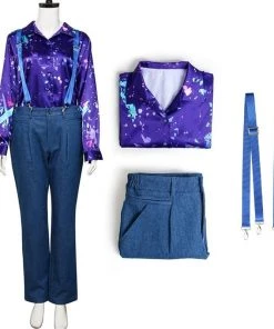 Hallowitch Costumes Women's Eleven Suspenders Outfit Halloween Costume Stranger Things Season 3