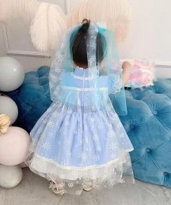 Hallowitch Costumes Frozen Elsa Dress Costume For Toddlers Girls'