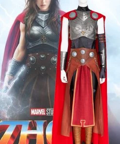 Hallowitch Costumes Premium Quality Female Thor Jane Foster Cosplay Costume Love And Thunder Women's